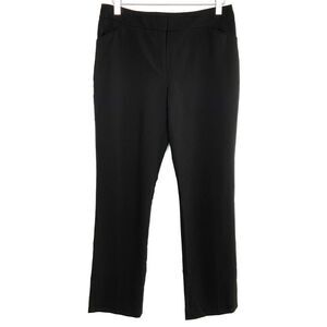 Chico’s Black Tapered Trousers Pants 00